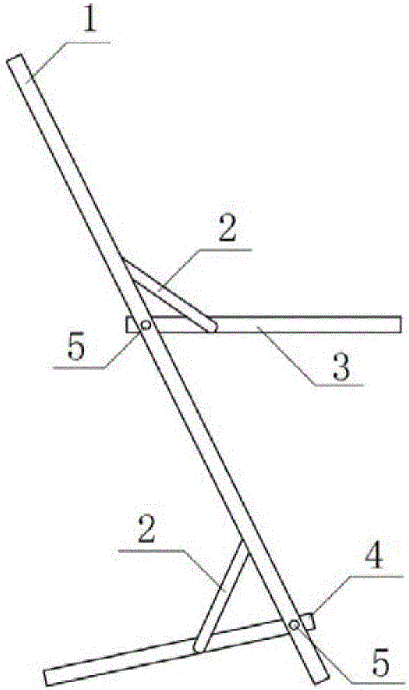 折叠椅的制作方法与工艺