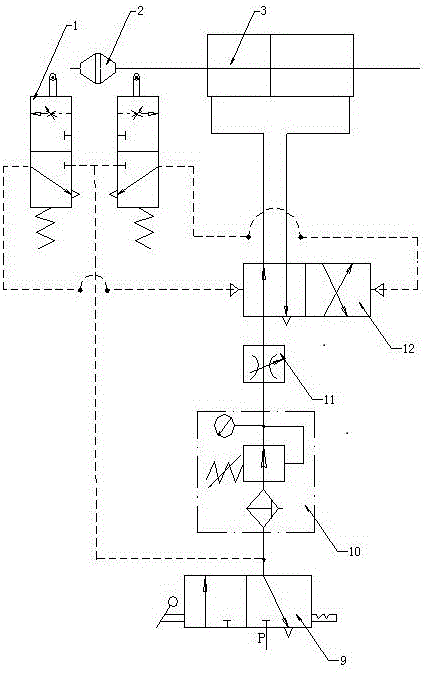 一种自锁螺母气压收口装置的制作方法