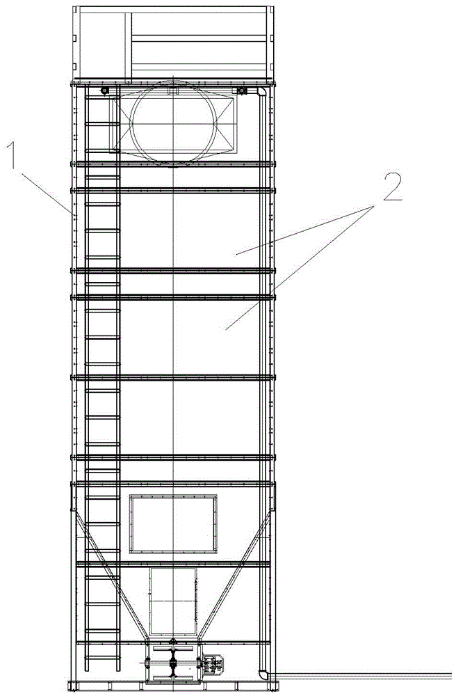 横拼结构除尘器的制作方法与工艺