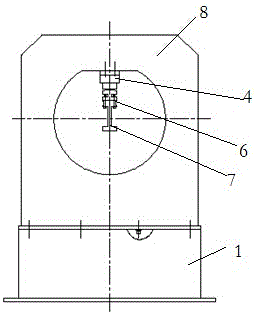 電熱水器內(nèi)膽筒體焊接隧道式龍門(mén)機(jī)架的制作方法與工藝