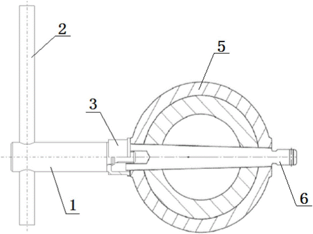 一種前翼錐形螺栓拆裝工具的制作方法與工藝