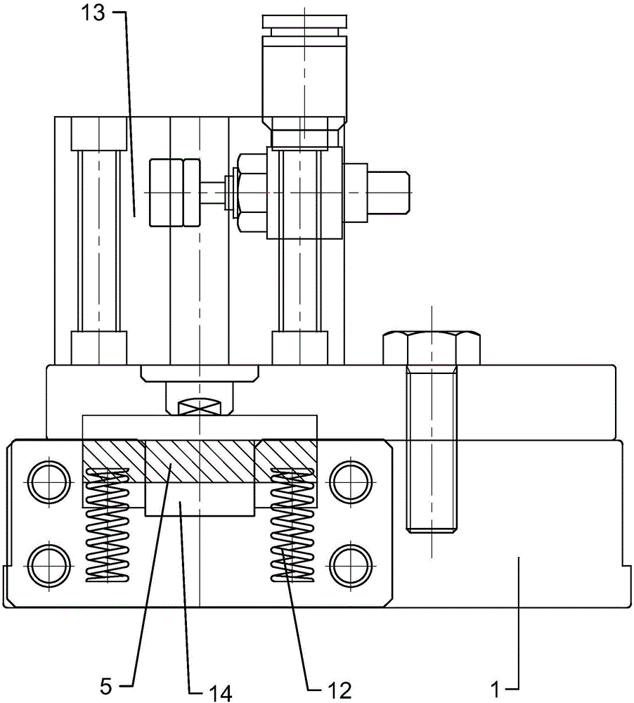 一种计数插标机的切纸装置的制作方法