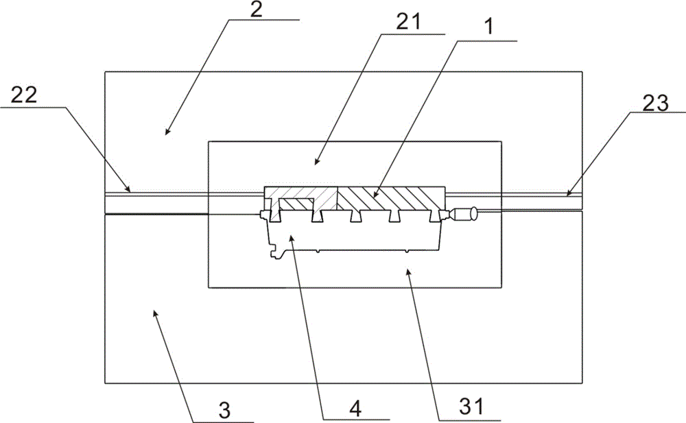 电镀件嵌件注塑模具的制作方法与工艺