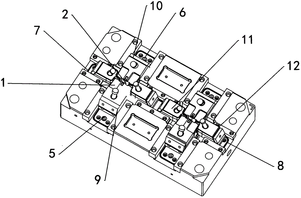 一種汽車(chē)空調(diào)出風(fēng)口上的撥紐成型模具的制作方法與工藝