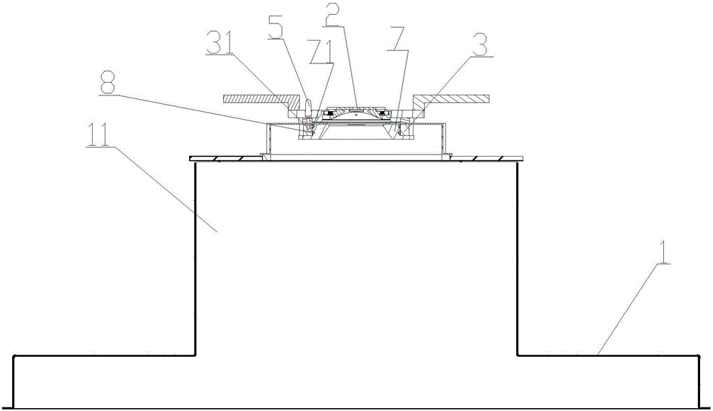 一種帶氮氣加熱的3D打印機保護鏡裝置的制作方法