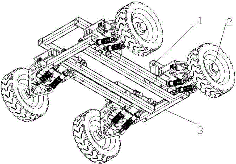 一种新型林业小型机器人轮式底盘的制作方法与工艺