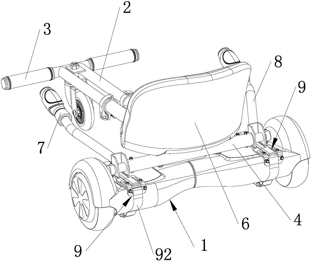 坐式平衡車的制作方法與工藝