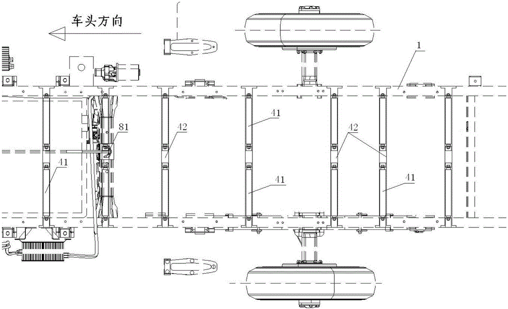 一種電動汽車動力電池安裝裝置的制作方法