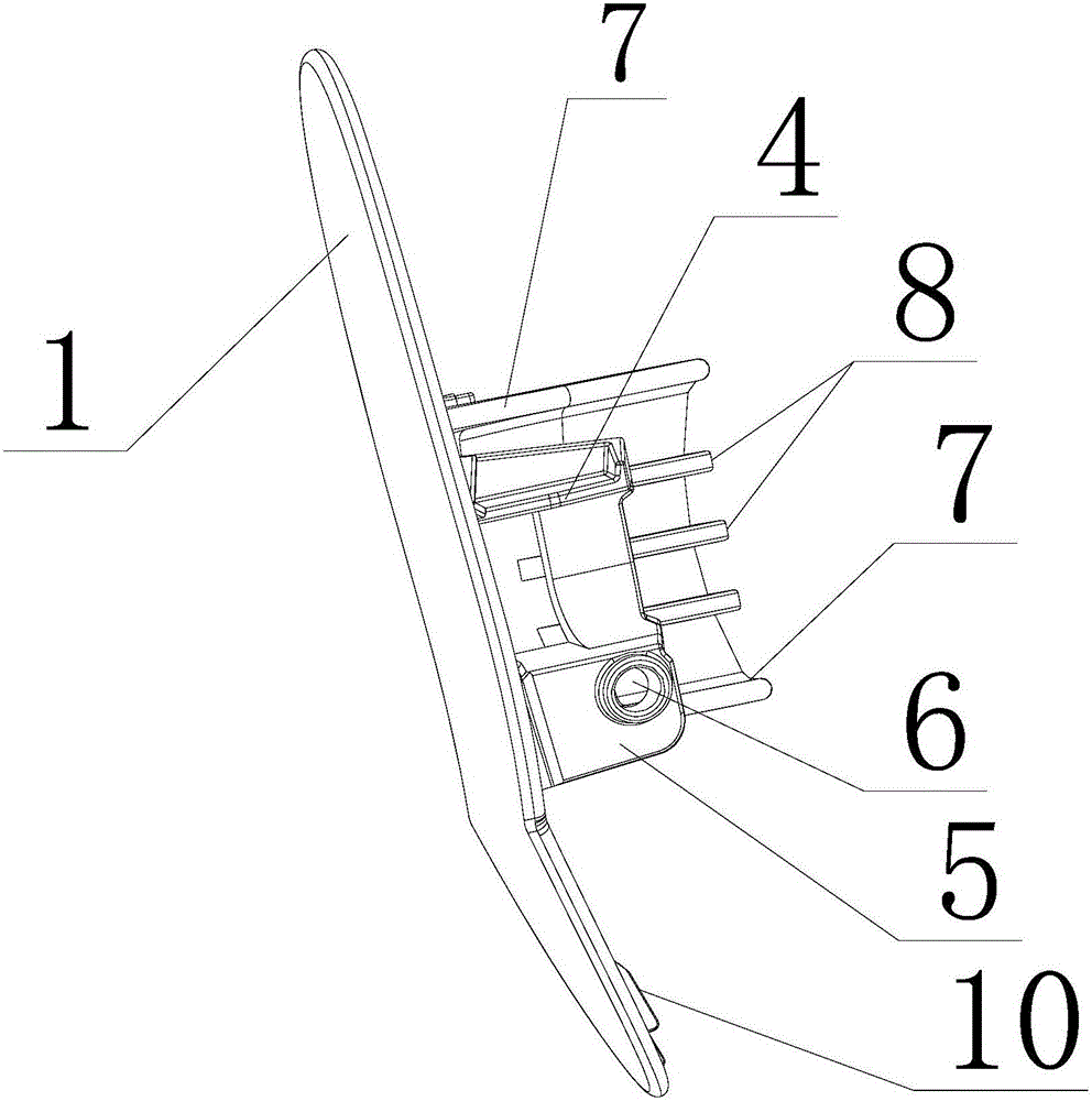 帶有自動(dòng)鎖緊機(jī)構(gòu)的加油小門的制作方法與工藝