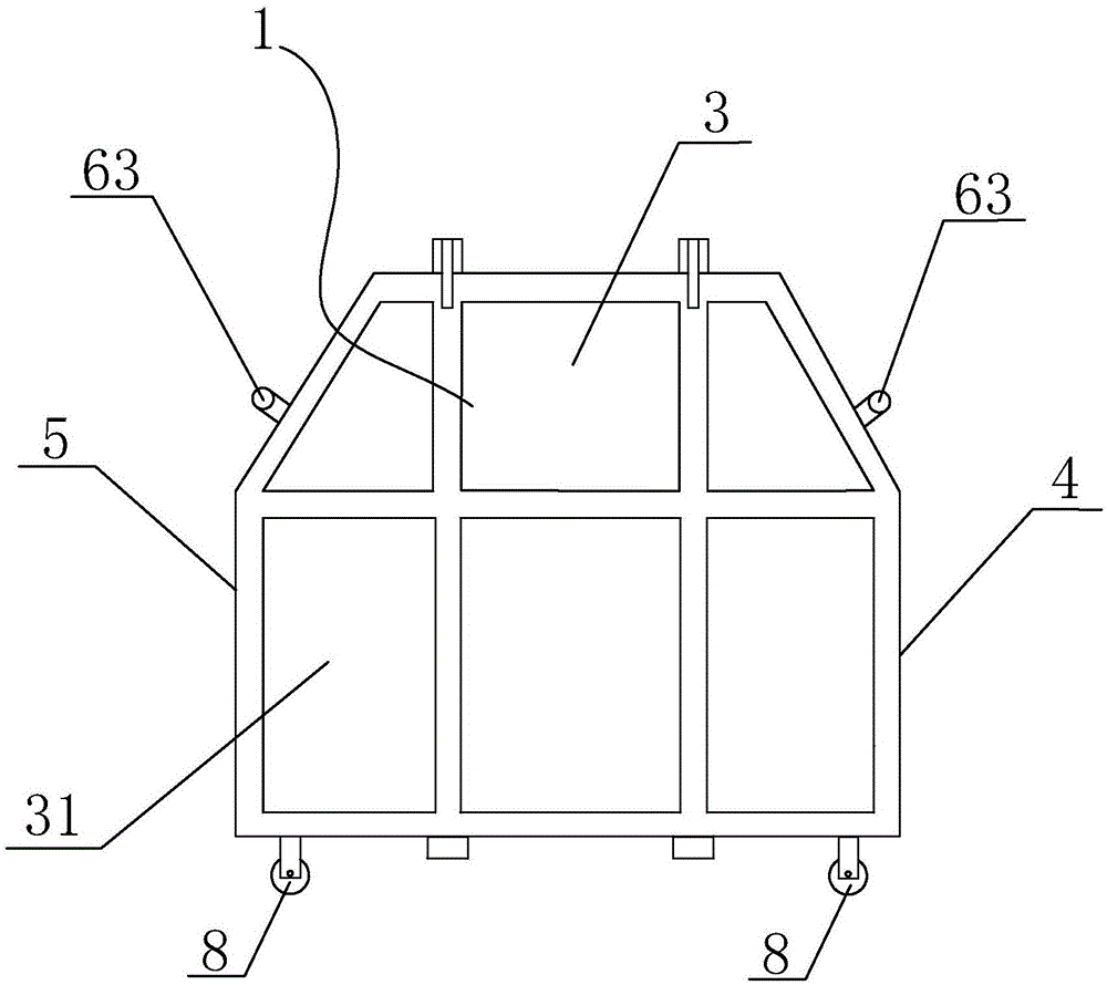 一种钩臂式密封垃圾箱的制作方法与工艺