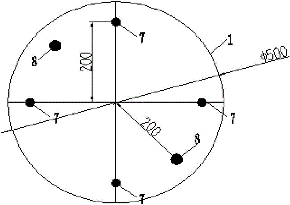 冻结深竖井二衬辅助盘提落防翻转装置的制作方法