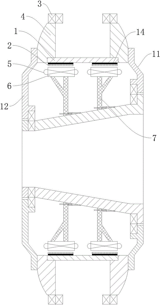 一種具有輪轂與發(fā)電機(jī)外轉(zhuǎn)子復(fù)合結(jié)構(gòu)的風(fēng)力發(fā)電機(jī)組的制作方法與工藝