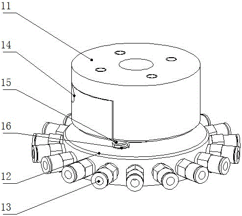 一種旋轉(zhuǎn)分氣機(jī)構(gòu)的制作方法與工藝