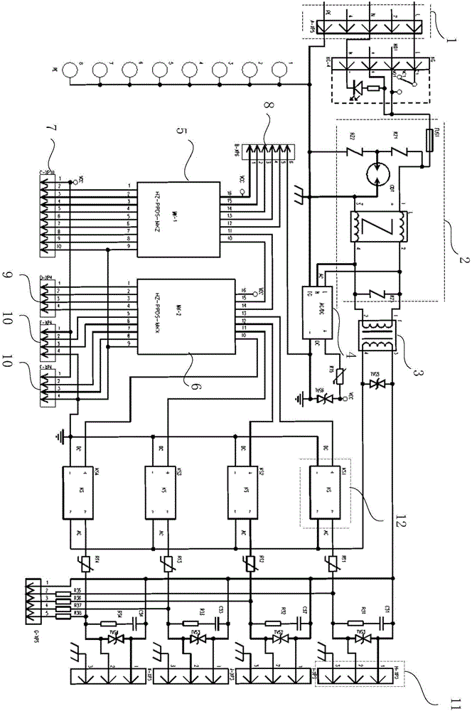 一种电磁阀控制器的PCB布局结构的制作方法与工艺