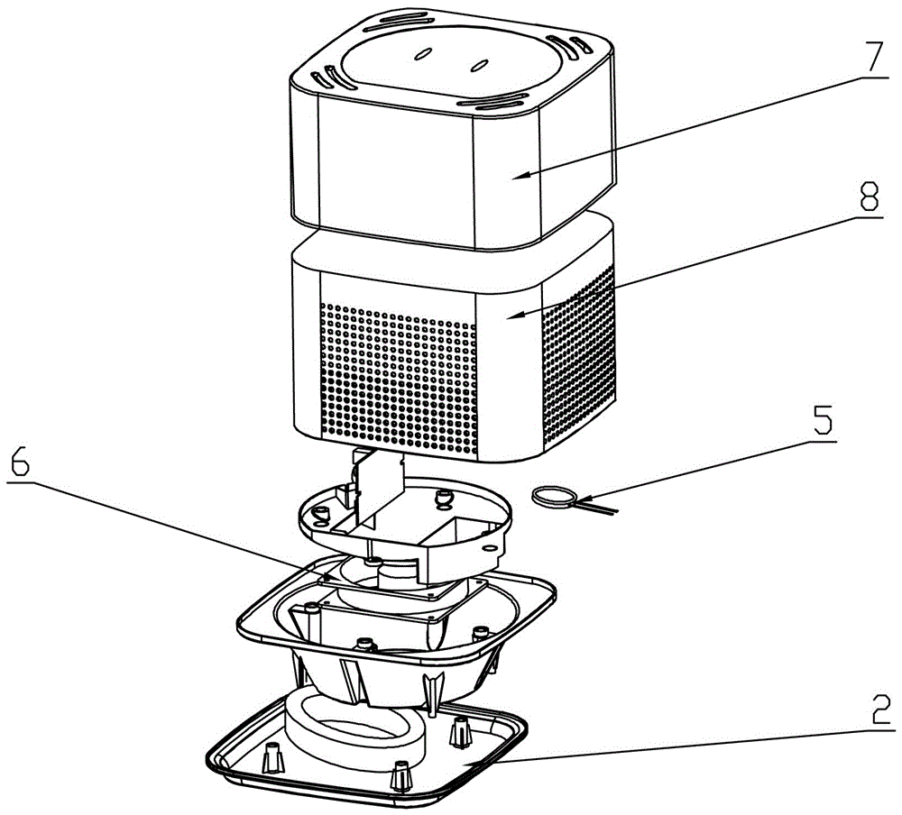 超声波加湿器的制作方法