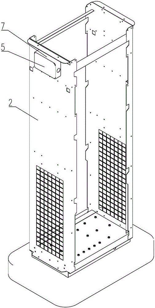 空气净化器显示器安装结构的制作方法与工艺