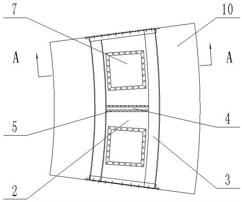 靜密封環(huán)冷機(jī)專用環(huán)狀獨(dú)立風(fēng)道的制作方法與工藝