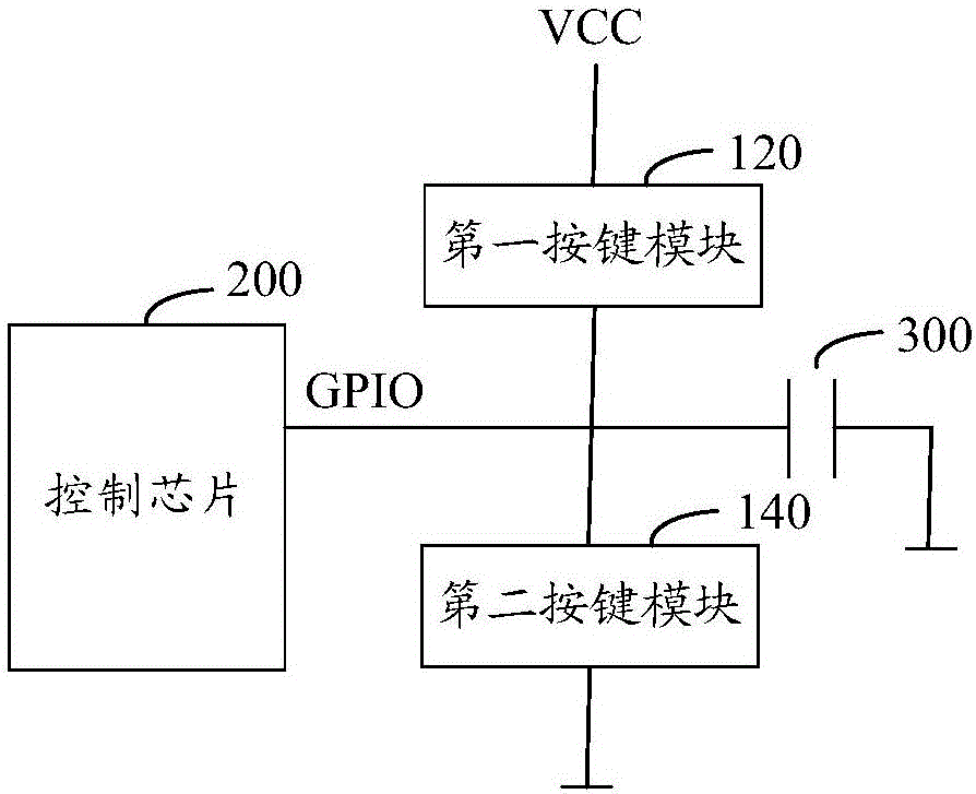 按鍵檢測電路的制作方法與工藝