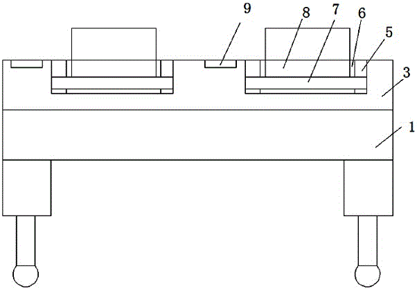 一种体检用教学载玻片的制作方法与工艺