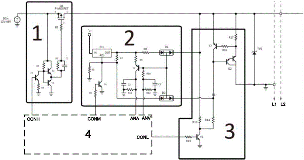 應(yīng)用于供電總線的主機(jī)電路裝置的制作方法