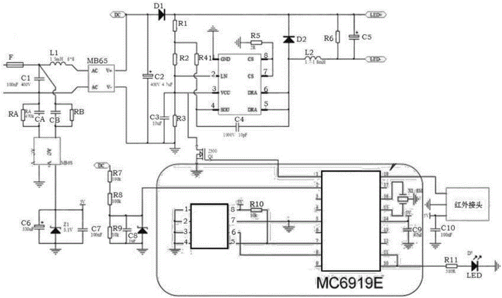 一種萬能紅外遙控電路的制作方法與工藝