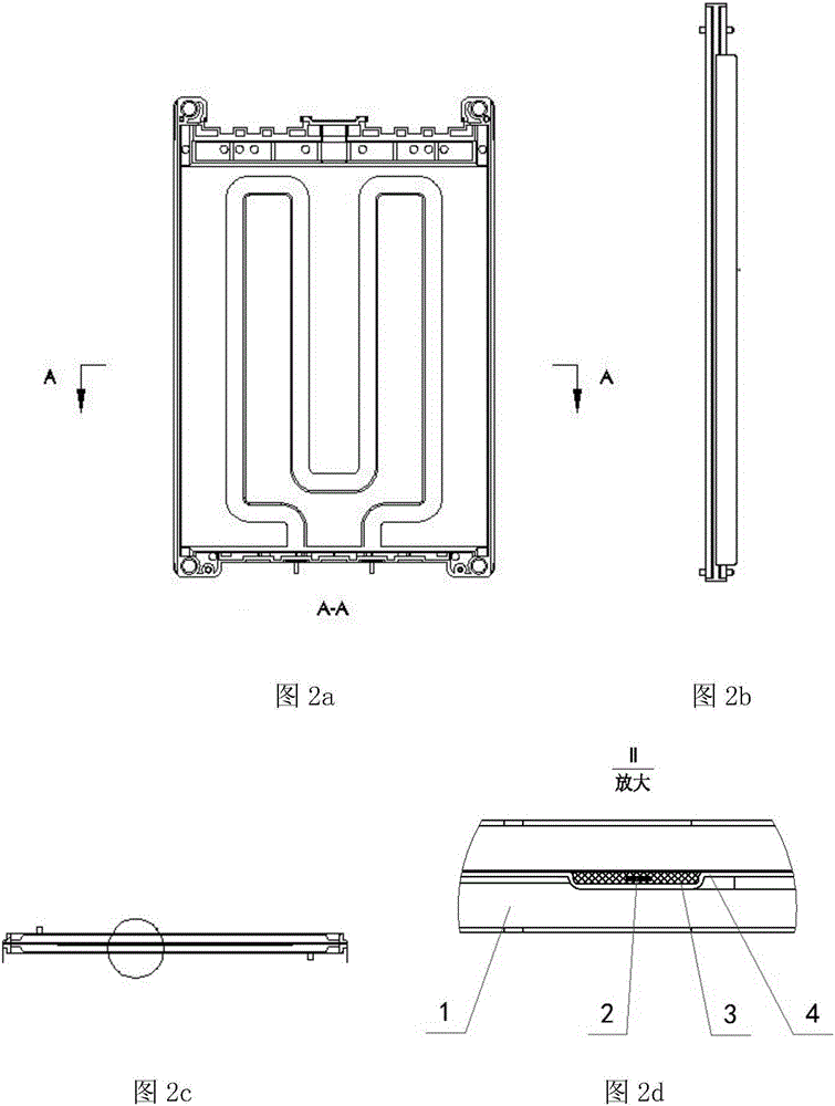 一种锂电池固定边框及锂电池模块的制作方法与工艺