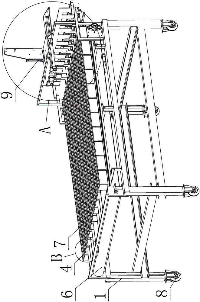 鉛蓄電池空盒放入架的制作方法與工藝