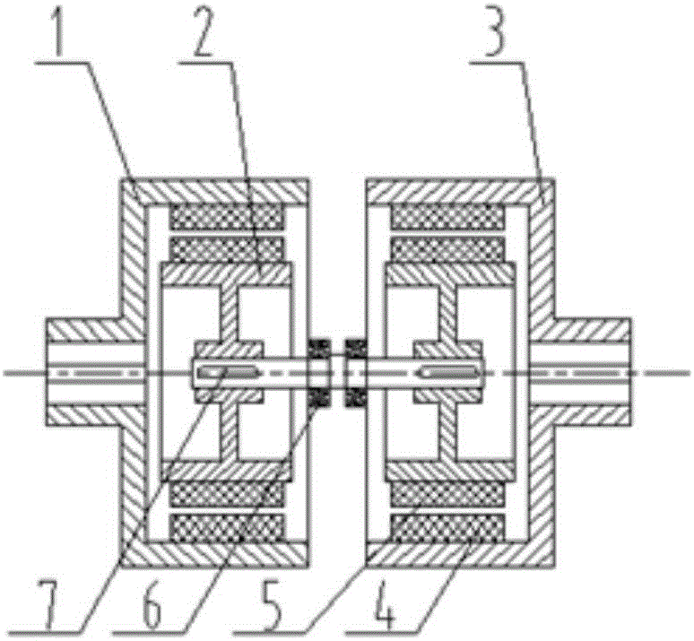 一种二级磁耦合同步筒式永磁联轴器的制作方法