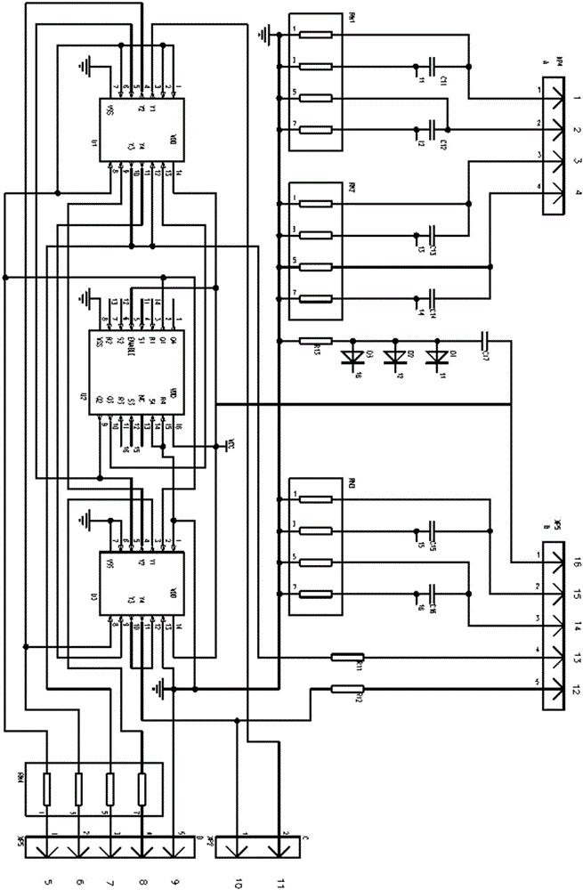 一种电气控制电路的PCB布局结构的制作方法与工艺