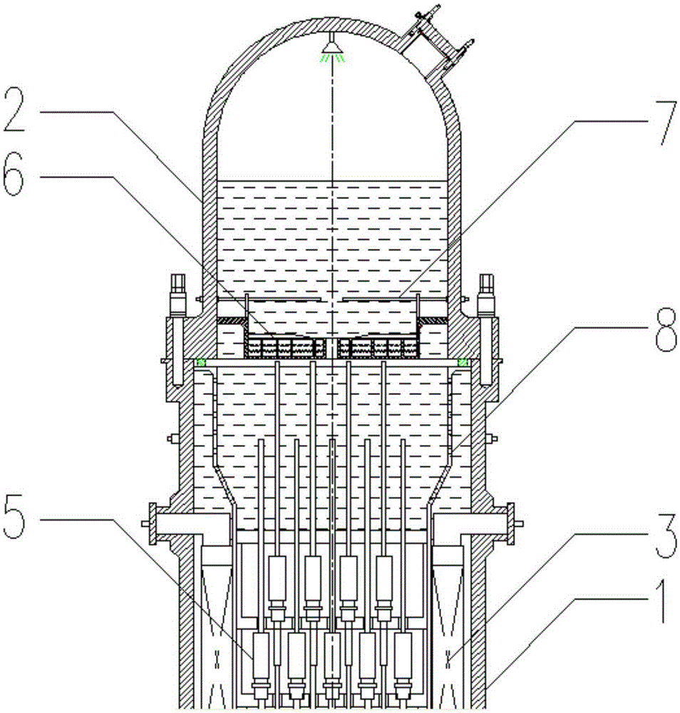 一种89堆芯悬挂主泵的一体化模块式压水堆的制作方法与工艺