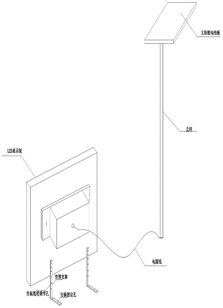 一种高速公路路侧预警装置的制作方法