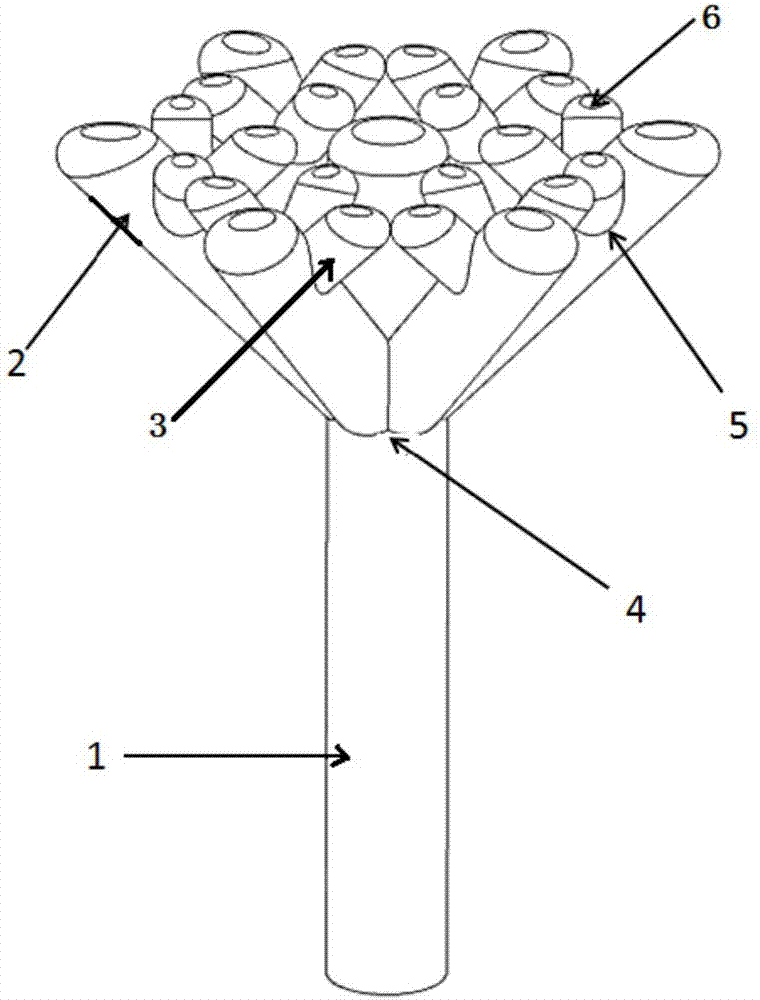 一種樹枝狀3D打印支撐結(jié)構(gòu)的制作方法與工藝