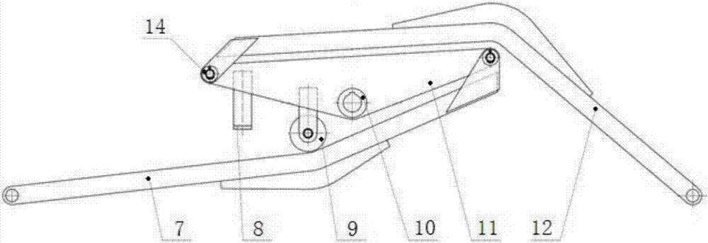 一種鐵路漏斗車底門開閉機構的制作方法與工藝