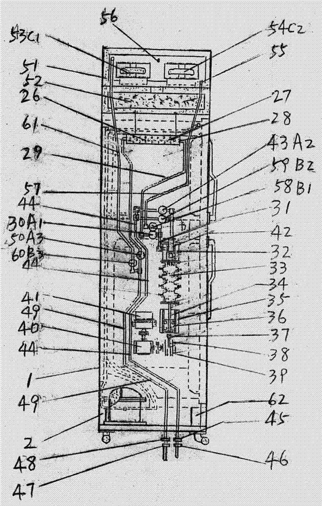 能連通冷氣或熱氣進入室內(nèi)床墊內(nèi)循環(huán)空調(diào)的電冰箱的制作方法與工藝