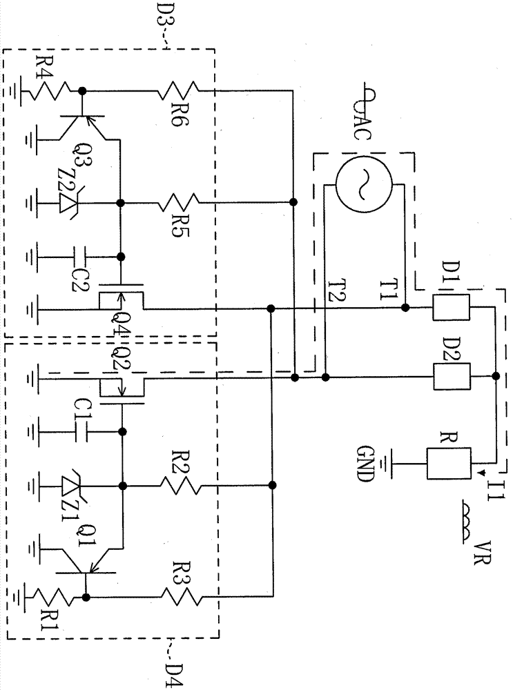 橋式整流電路的制作方法與工藝