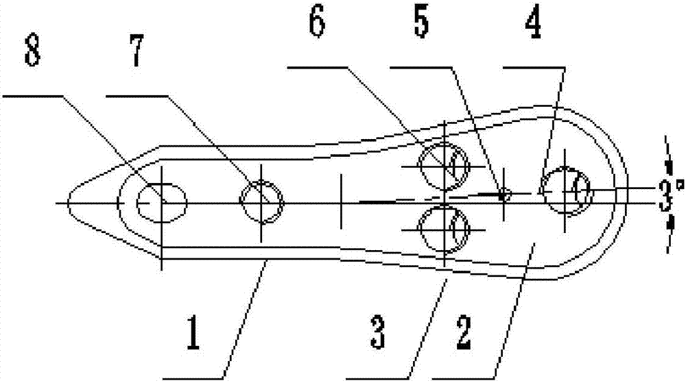 一种股骨颈骨折内固定用解剖钢板的制作方法与工艺