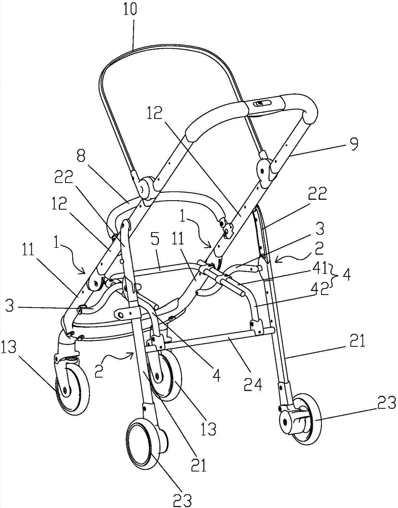 一種嬰兒車骨架的制作方法與工藝