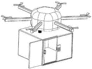 無人機裝載快遞裝置的制作方法