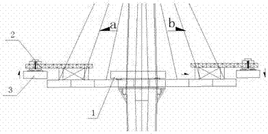 一種山區(qū)疊合梁斜拉橋橋面吊機(jī)法的制作方法與工藝