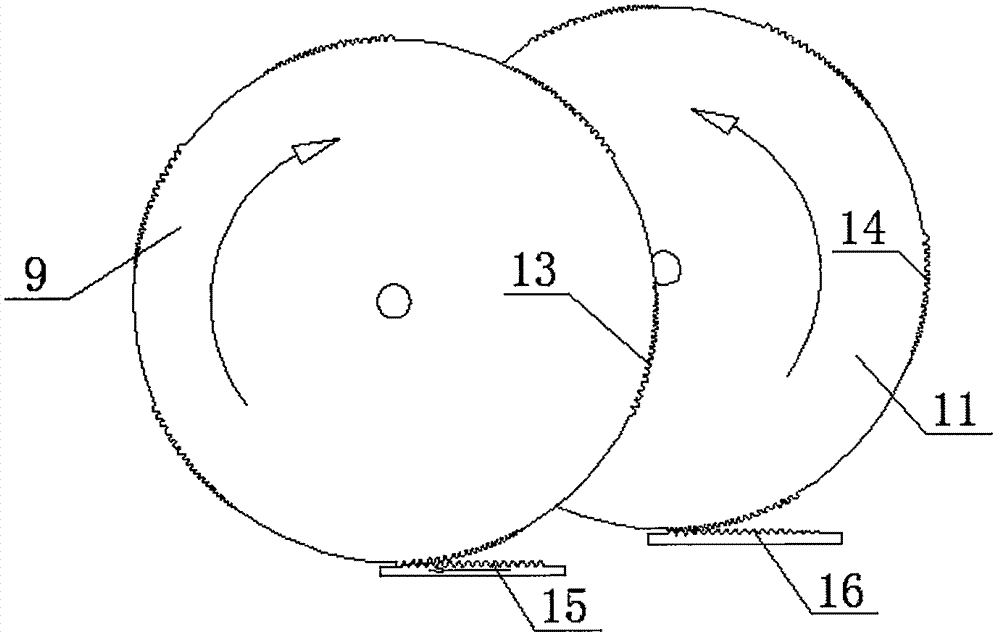 推桿六活齒傳動(dòng)四缸內(nèi)燃機(jī)的制作方法與工藝