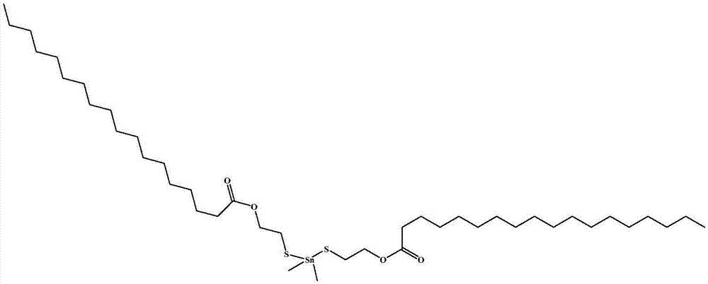一种硫代乙醇硬脂酸酯甲基锡的制备方法与流程