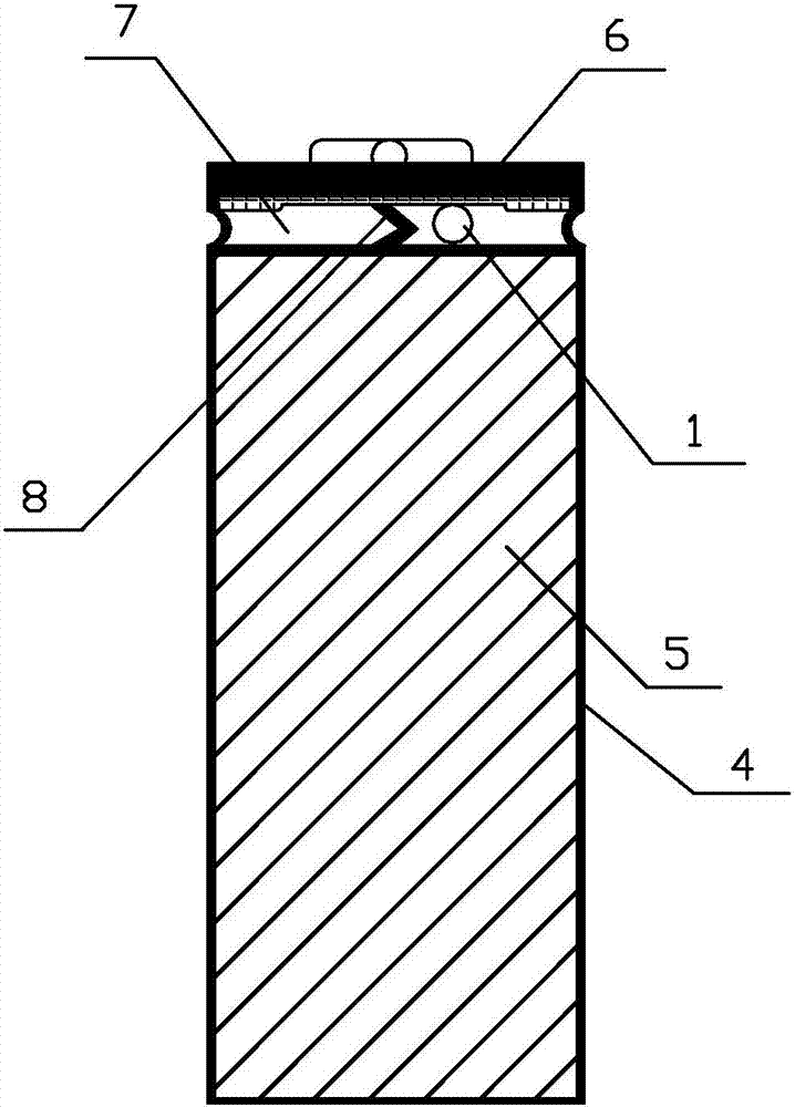 檢測(cè)電池內(nèi)部壓強(qiáng)的方法及電池內(nèi)部壓強(qiáng)檢測(cè)件與流程