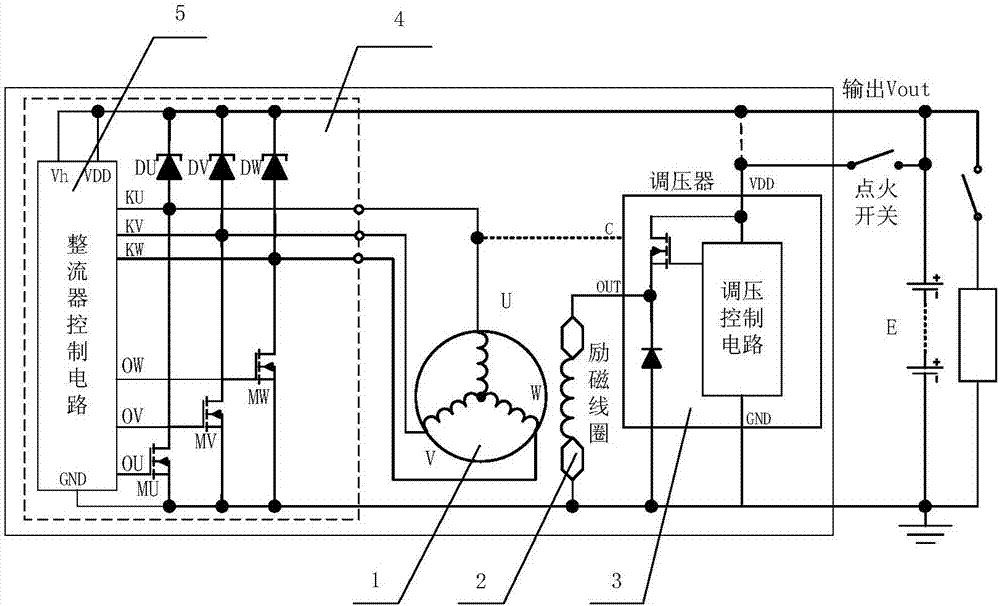 一种车用电源系统及有源混合整流器和控制方法与流程