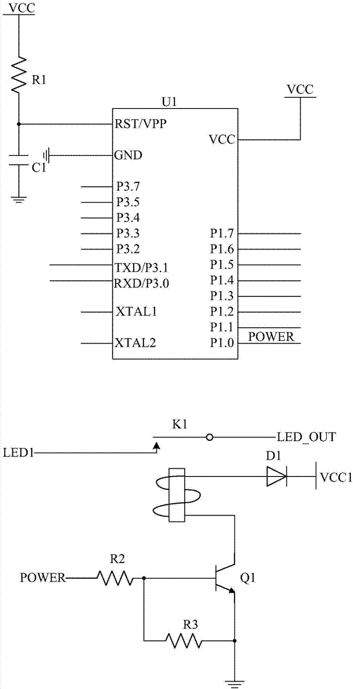 一種智能電視控制的燈光控制電路及家居照明系統(tǒng)的制作方法與工藝