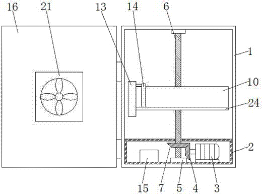 一种具有静电除尘功能的纺织品存放柜的制作方法与工艺