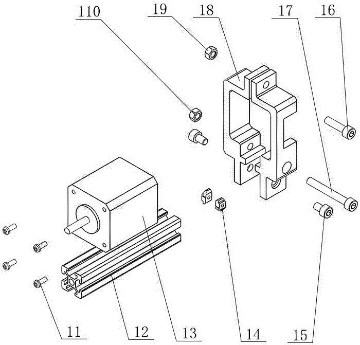 一种铝型材3D打印机远程送料装置的制作方法