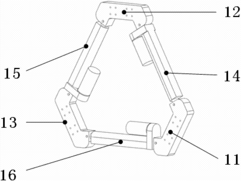 一種雙三棱柱移動機(jī)器人的制作方法與工藝