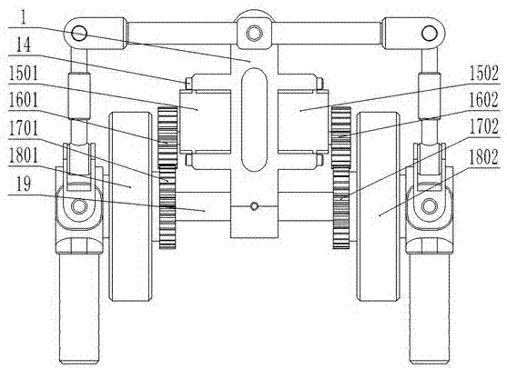 一種用于半被動雙足機器人的柔性驅(qū)動髖關(guān)節(jié)的制作方法與工藝