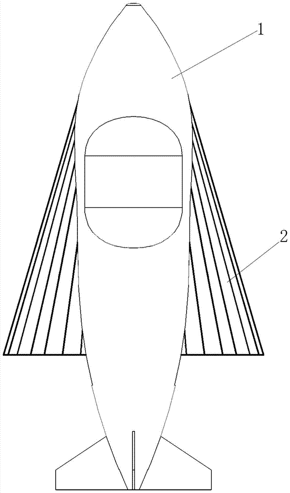 一種充氣式滑翔翼無(wú)人機(jī)的制作方法與工藝