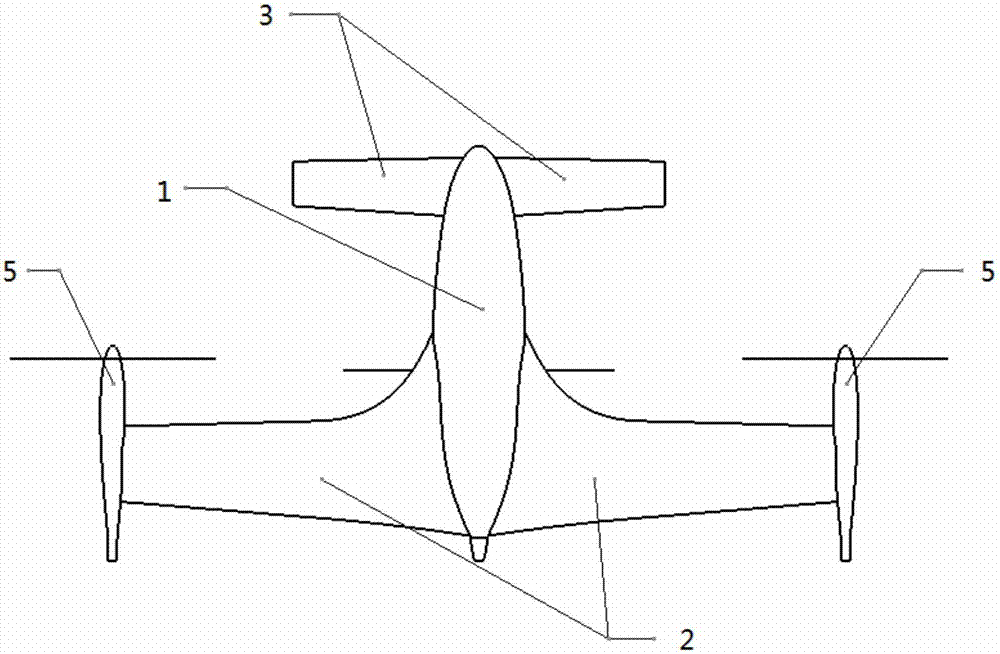 一种可垂直起降的尾座式三旋翼鸭式布局飞行器的制作方法与工艺